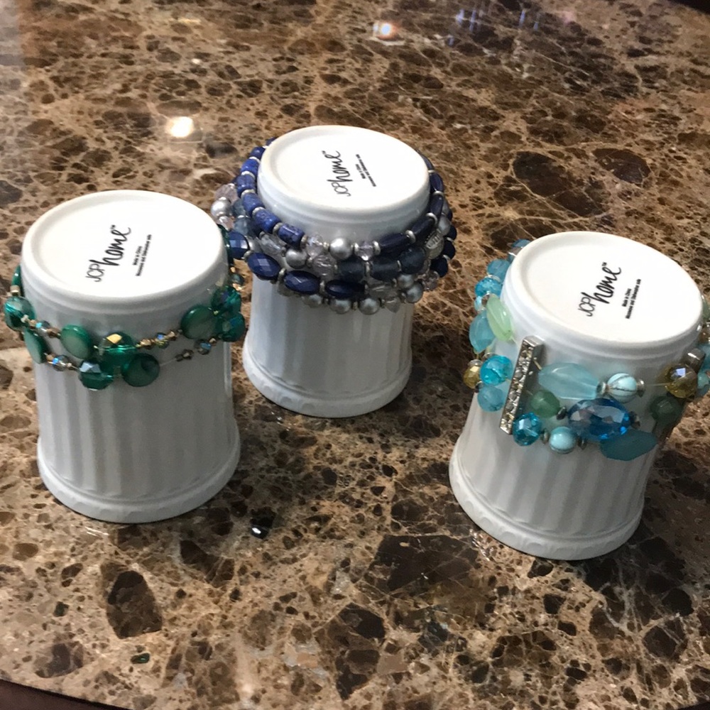 Three stretch bangle bracelets!!!